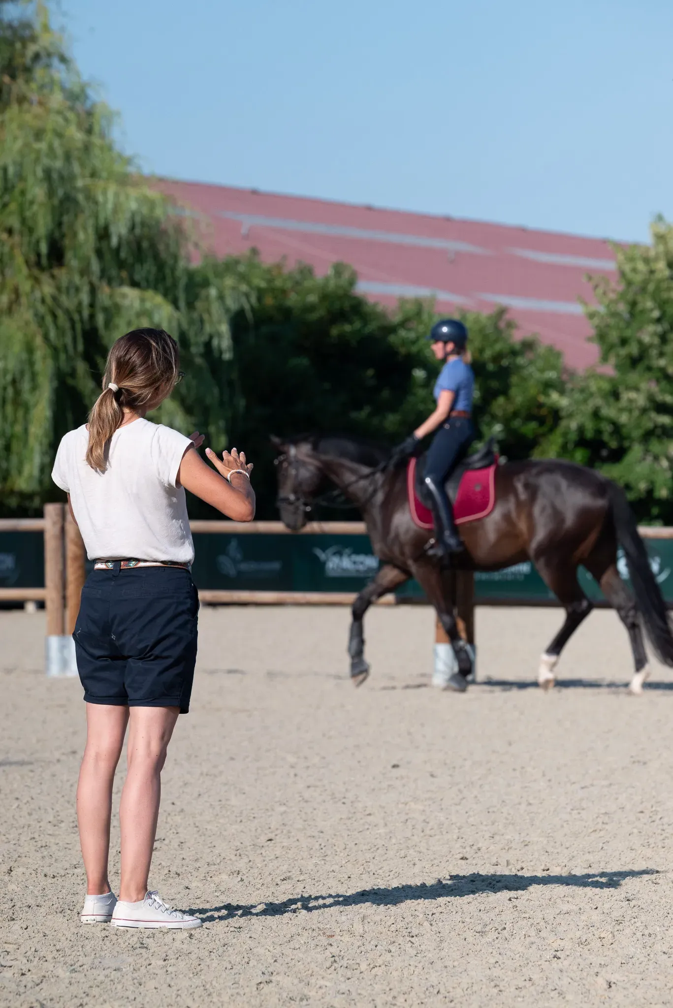 Stage de dressage animé par Julia et Hanna Chevanne